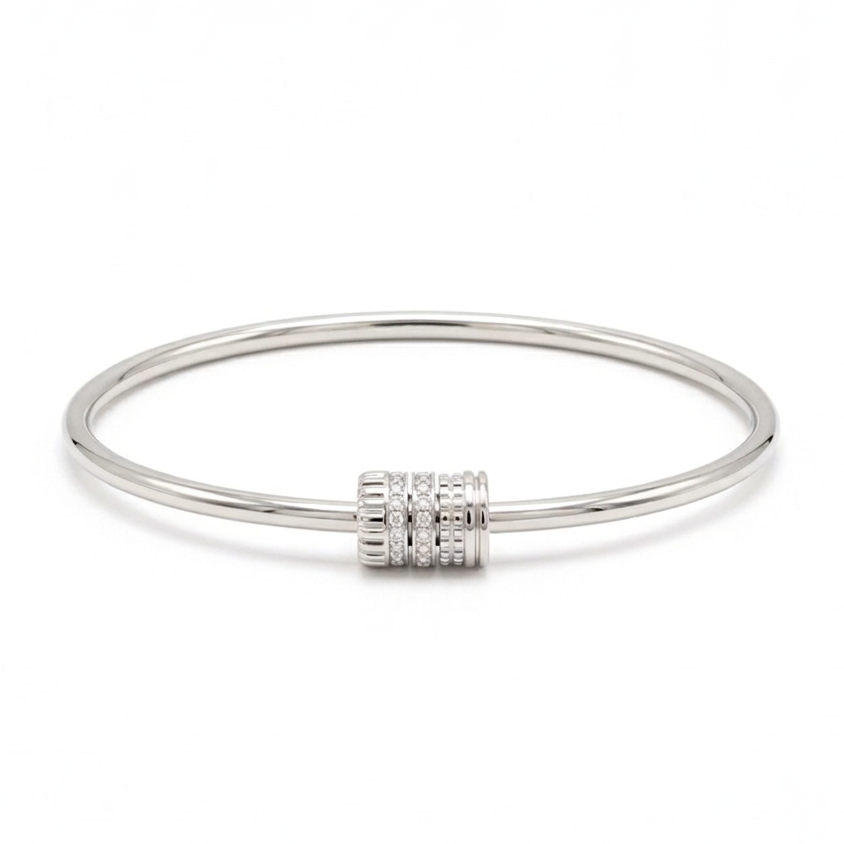 Brazalete Cilindro Pavé