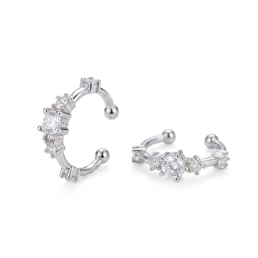 Ear Cuff Degradé · Moissanita